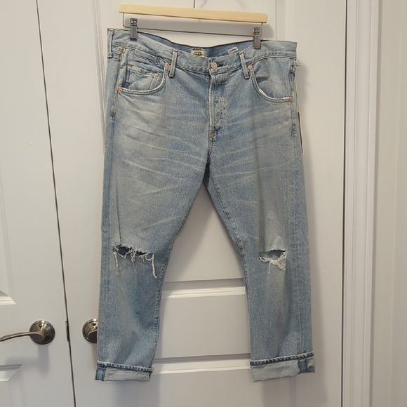 Levi's Denim - Citizens of Humanity Emerson Slim Fit Boyfriend Jeans in Size 32 NWT